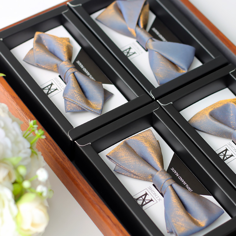 Men'S Grooming For Wedding - Seidenfliege für Hochzeit, männlich, Bräutigam, Trauzeuge,