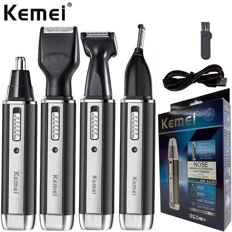 Men'S Grooming Shaver - Kemei-6630 Nasenhaartrimmer für Nase und Ohren,