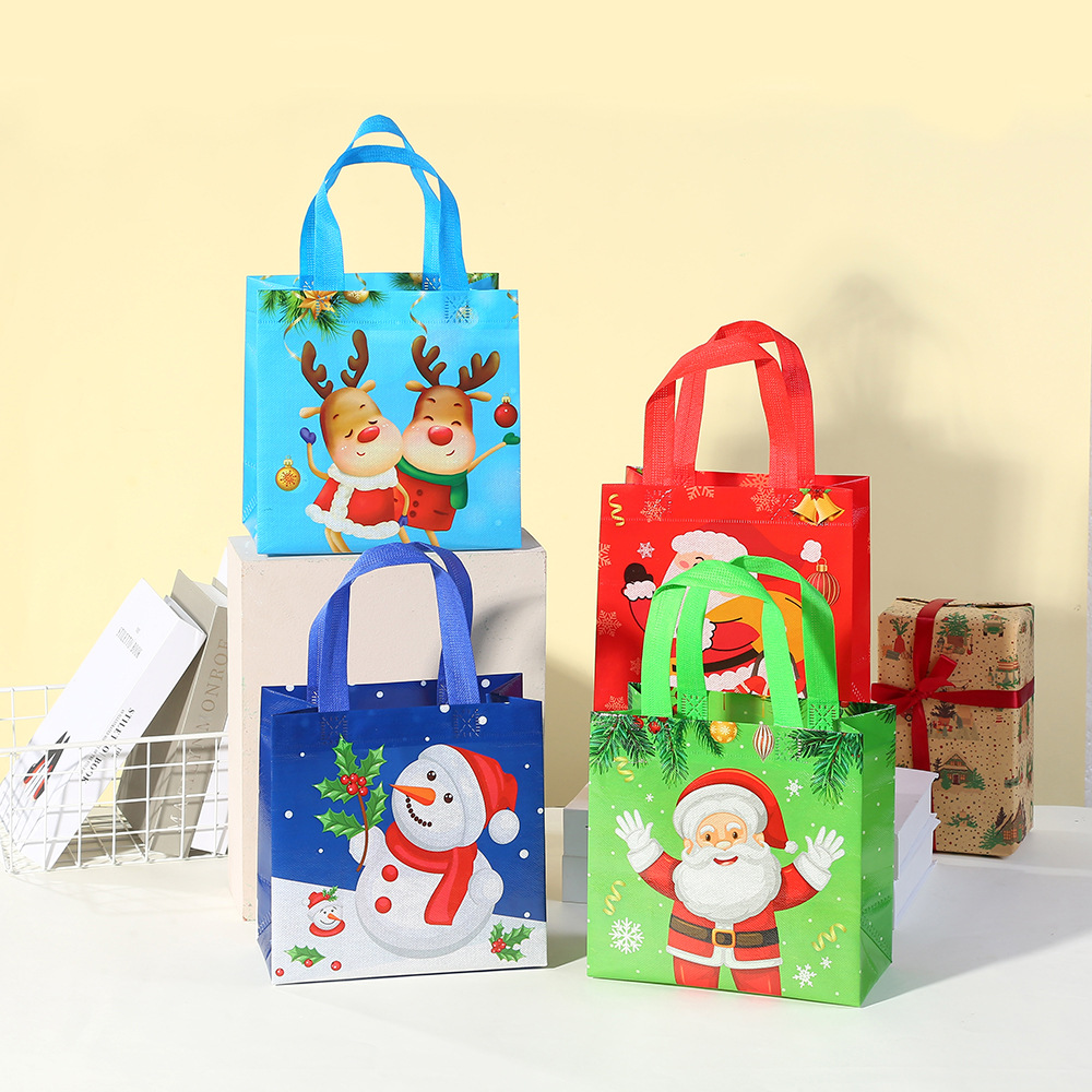 Men'S Grooming House - 12-teilige Tragetasche aus Vliesstoff für Weihnachtsfeiern,