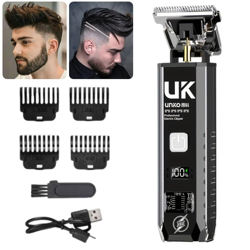 Men'S Grooming Shaver - T9 Haarschneidemaschine für Männer Kabelloser Bartschneider