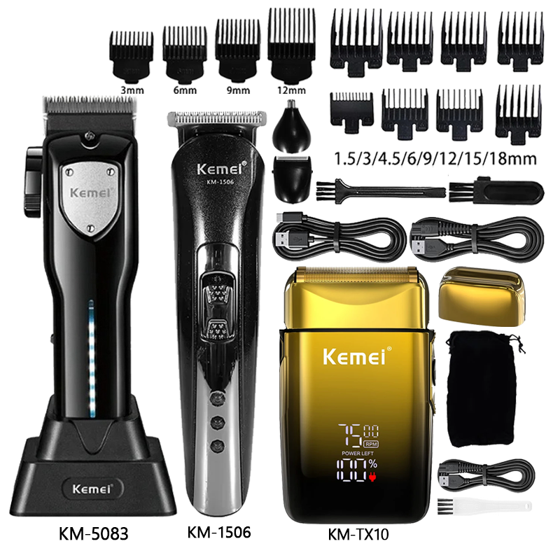 Men'S Grooming Shaver - Haarschneidemaschine für Männer, Barber-Haarschneidegerät, Kabellose Aufladbare