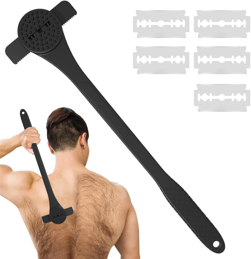 Flexibler Rückenrasierer mit l – Men'S Grooming Shaver Bewertung und Preis