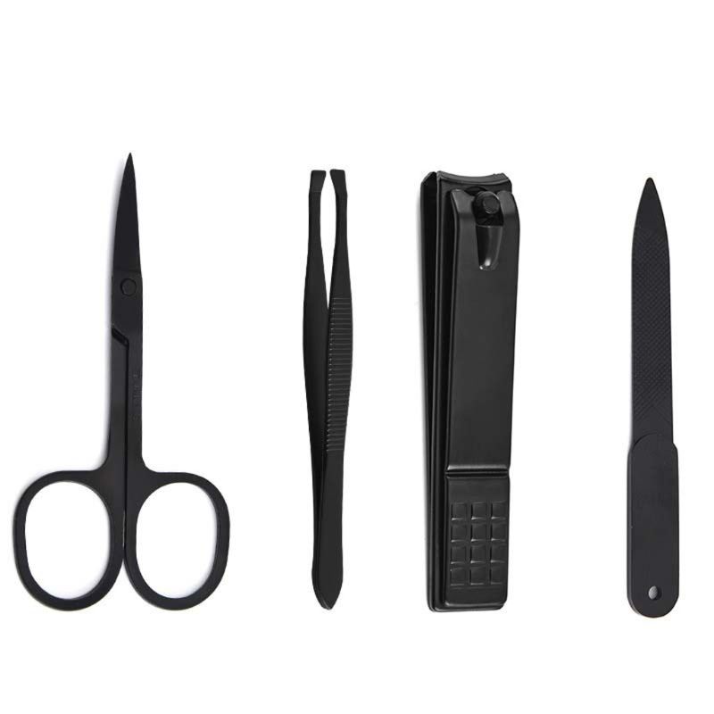 4 stücke Maniküre Pediküre Set – Mens Grooming Kit Case Bewertung und Preis