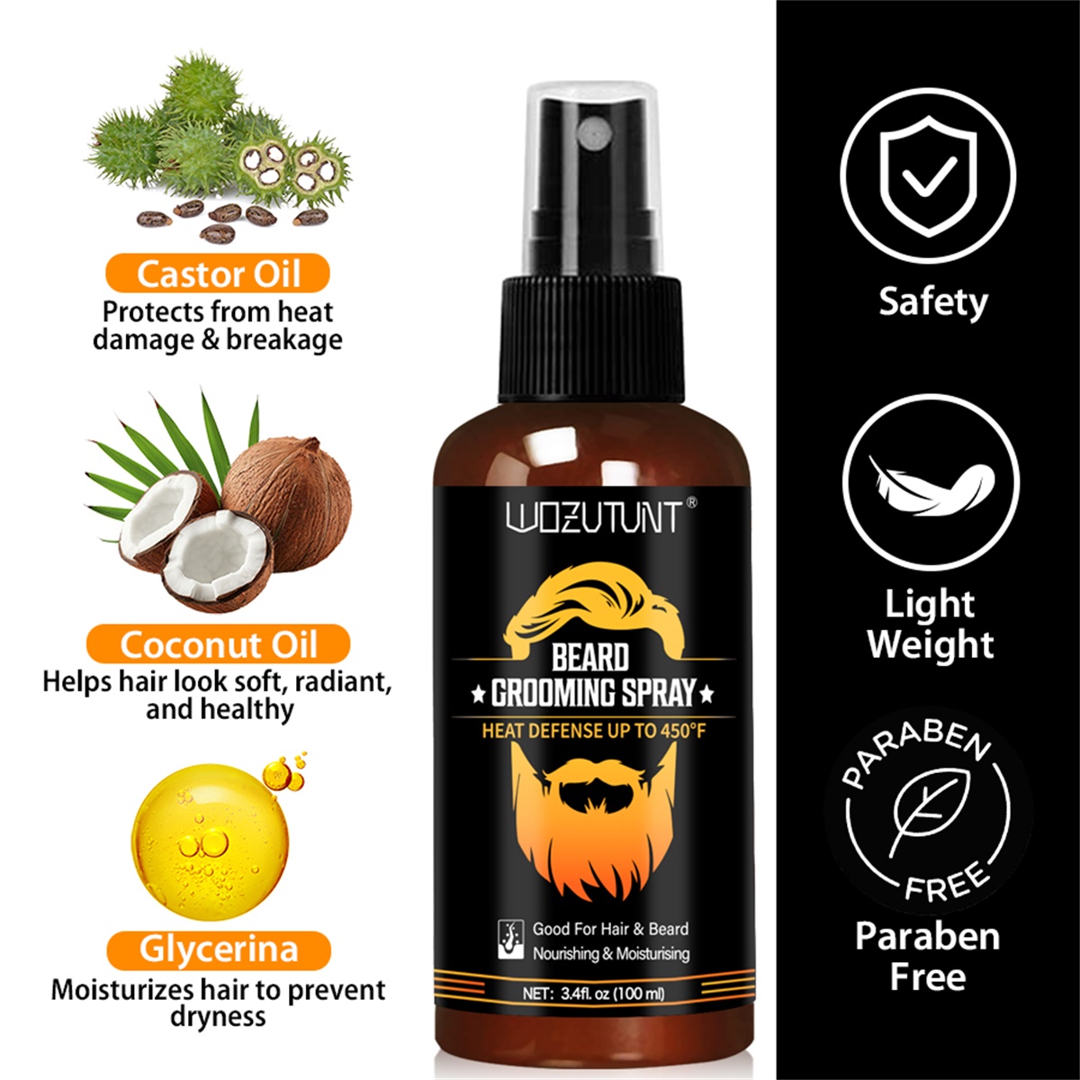 Bartpflege-Spray zum Schutz vo – Mens Grooming Treatment Bewertung und Preis