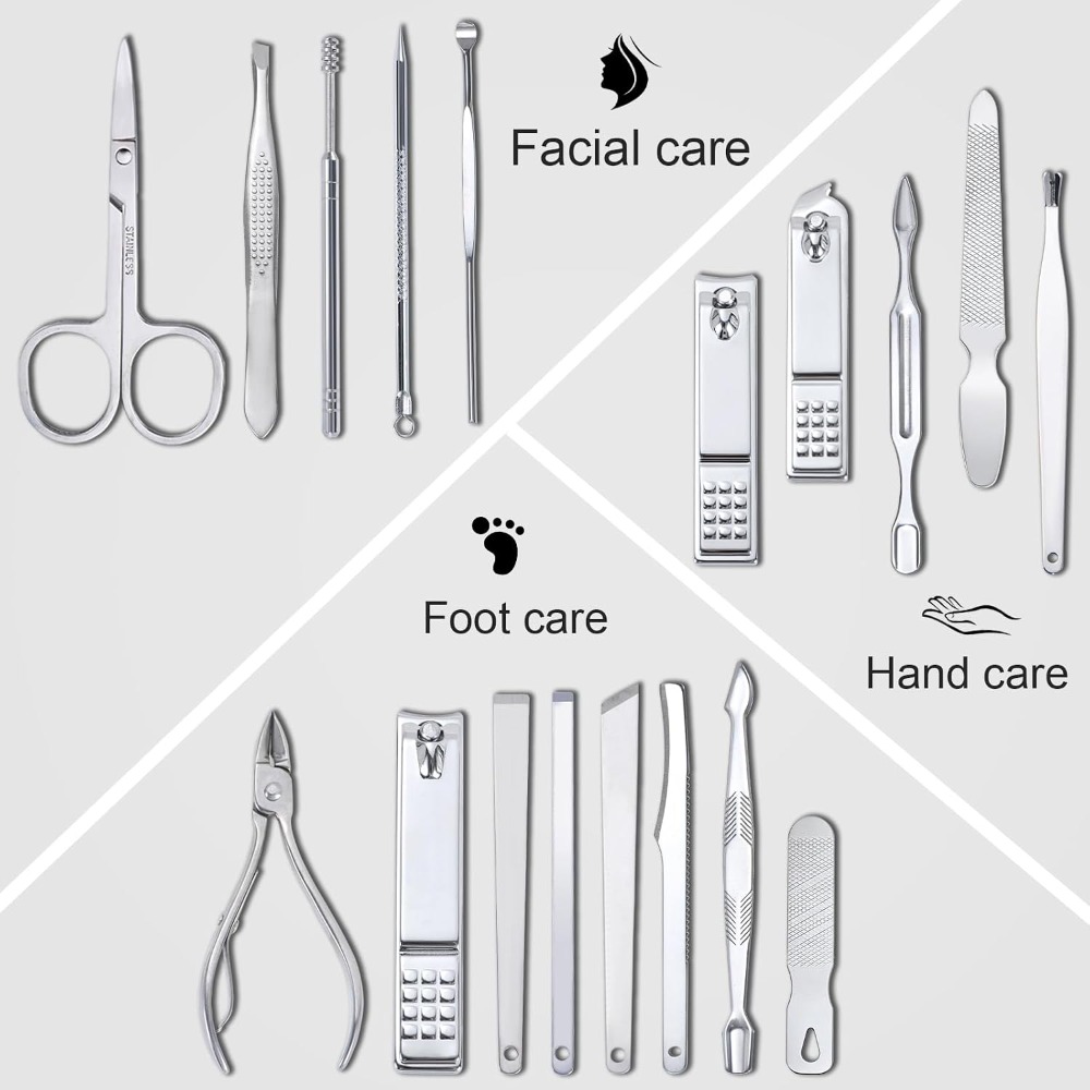 Professionelles Maniküre-Pedik – Mens Grooming Kit Case Bewertung und Preis
