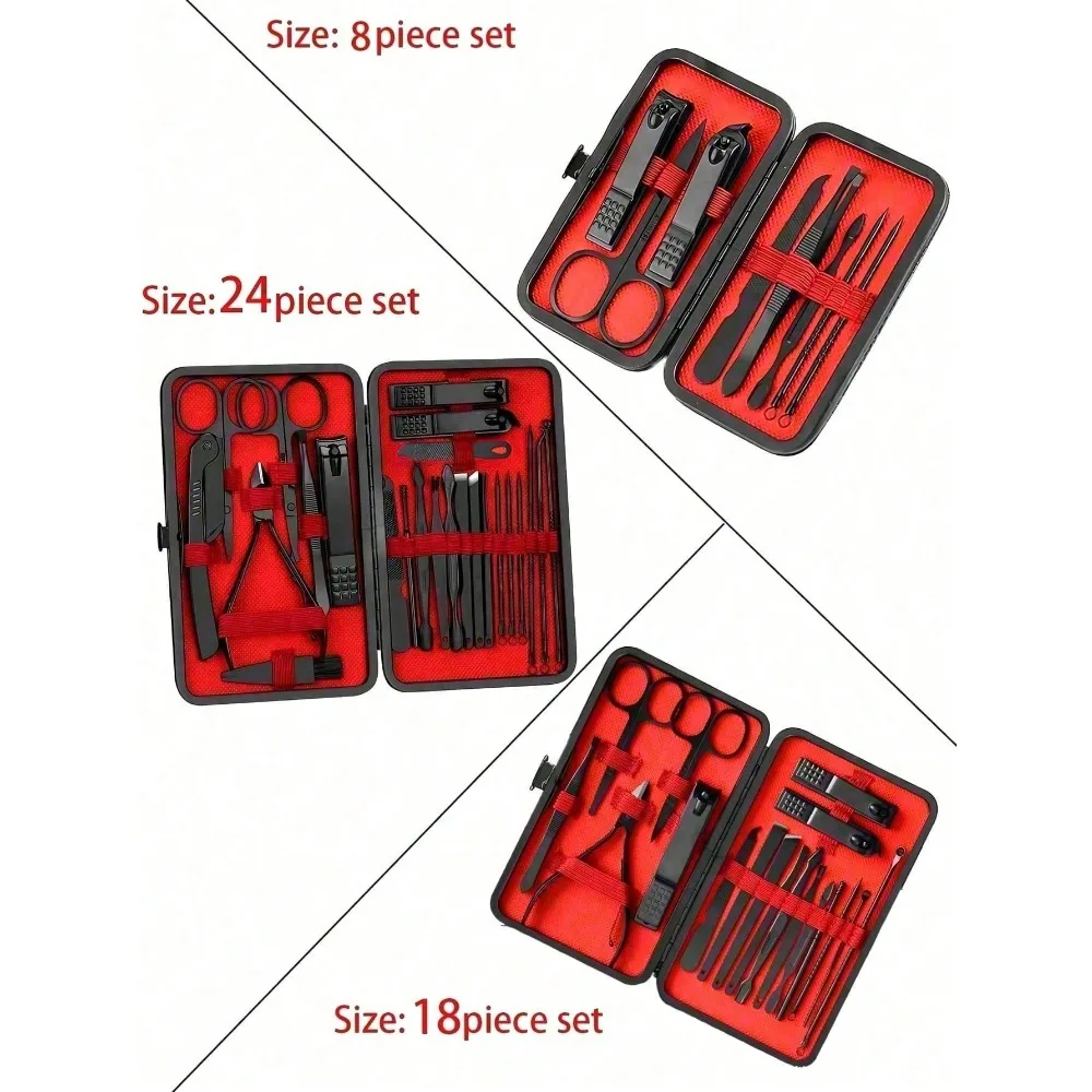8/24-teiliges professionelles  – Mens Grooming Kit Case Bewertung und Preis