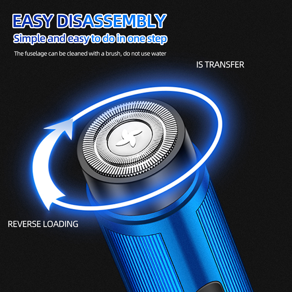 Mini Elektrischer Rasierer Wie – Men'S Grooming Shaver Bewertung und Preis