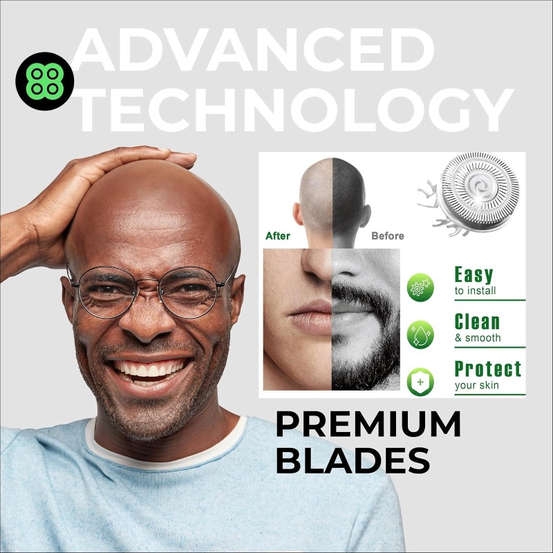 Ersatzscherköpfe für Skull Sha – Men'S Grooming Shaver Bewertung und Preis